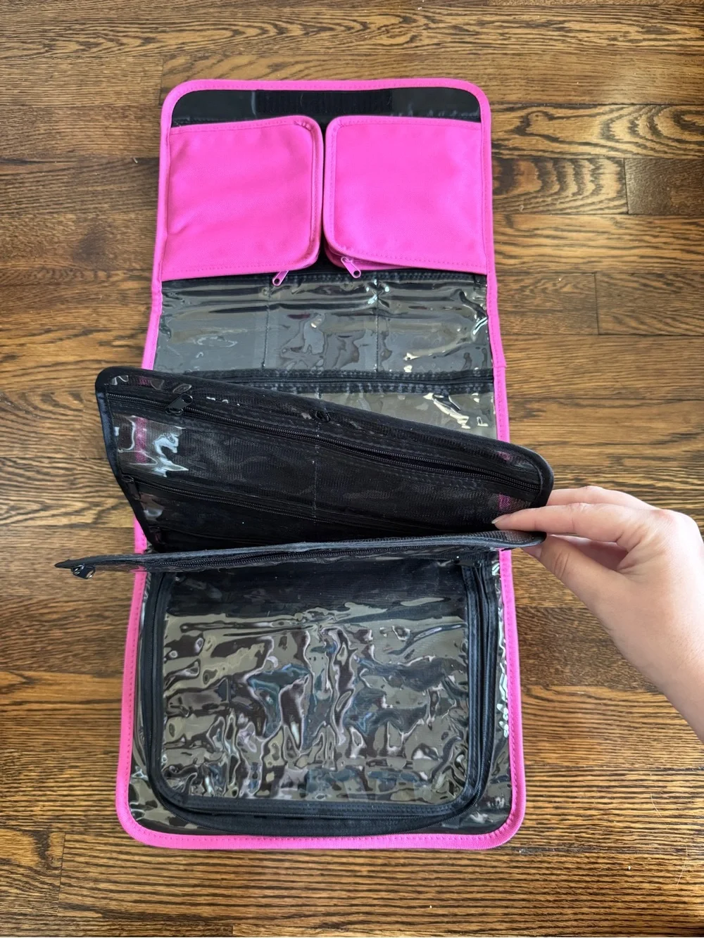 PreZerve Pink Travel Jewelry Organizer